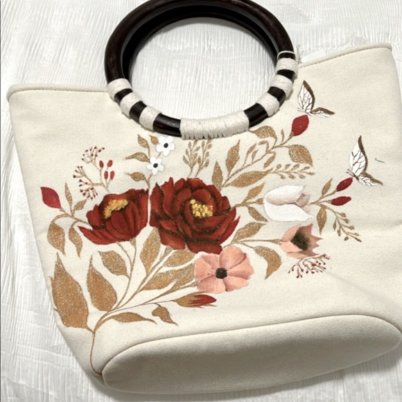 Canvas summer bag - Picture 1 of 3